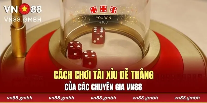 Cách chơi tài xỉu dễ thắng của các chuyên gia VN88