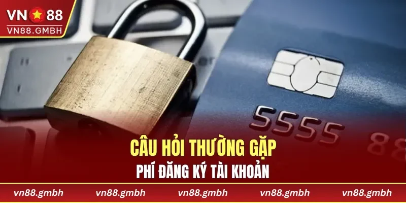 Câu hỏi thường gặp về phí đăng ký tài khoản