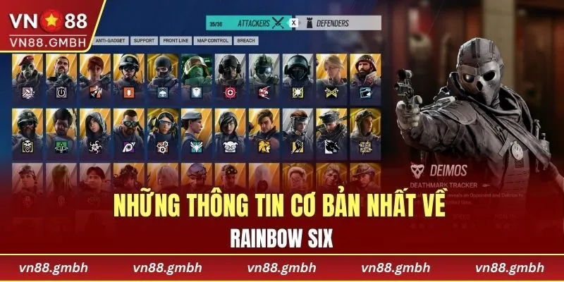 Những thông tin cơ bản nhất về Rainbow Six