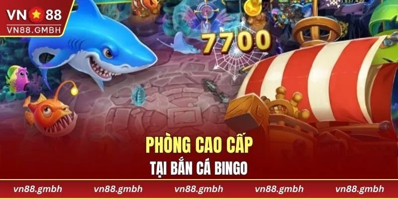 Phòng săn sinh vật biển VIP cuốn hút