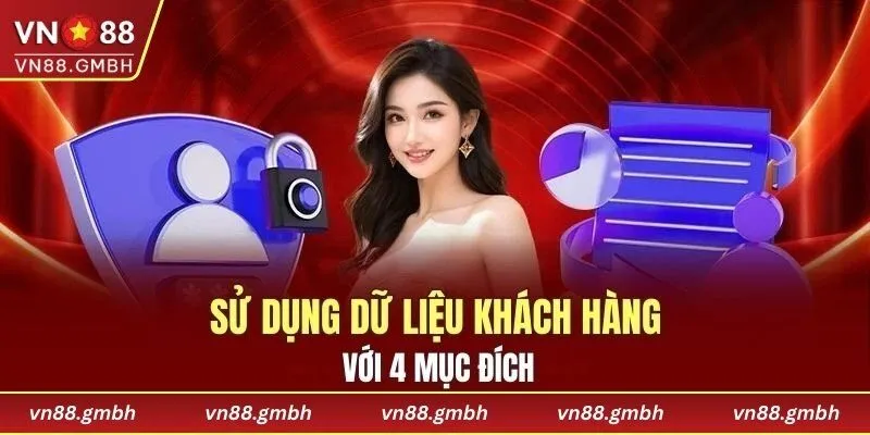 Sử dụng dữ liệu khách hàng với 4 mục đích