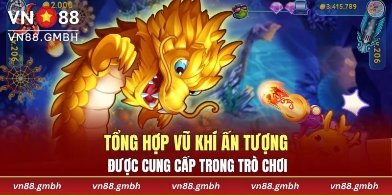 Tổng hợp vũ khí ấn tượng trong trò chơi