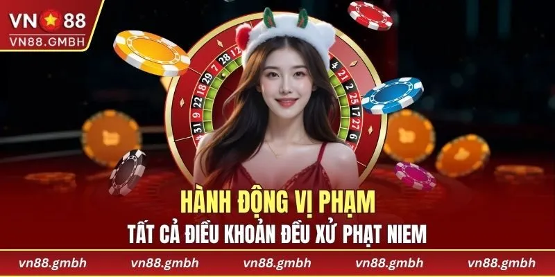Vi phạm theo điều khoản được coi là những hành động nào?