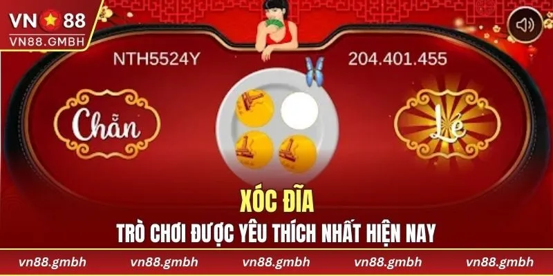 Xóc đĩa là là trò chơi được yêu thích nhất hiện nay